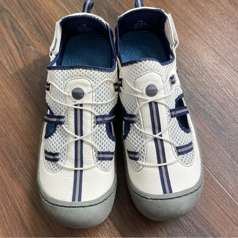 Keen White and Navy Casual Shoes